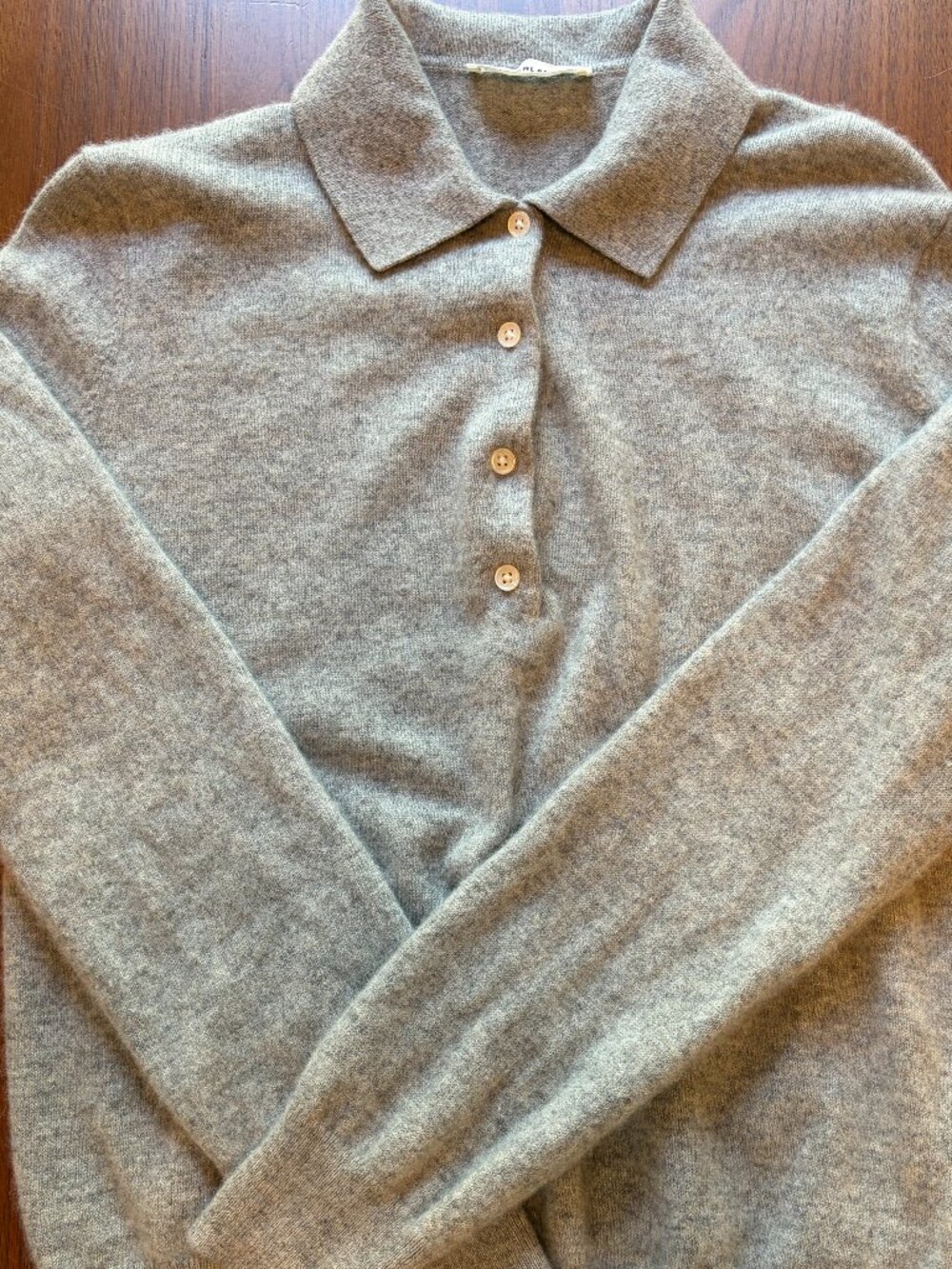 Everlane Classic Polo in Cashmere size M